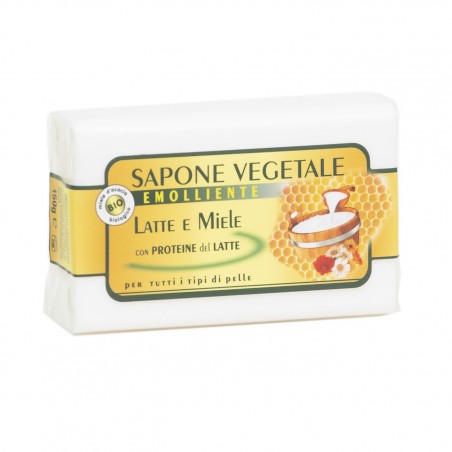 Sapone vegetale: sapone Latte e Miele – 150 gr.