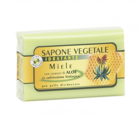 Sapone vegetale: sapone Miele e Aloe Vea – 150 gr.